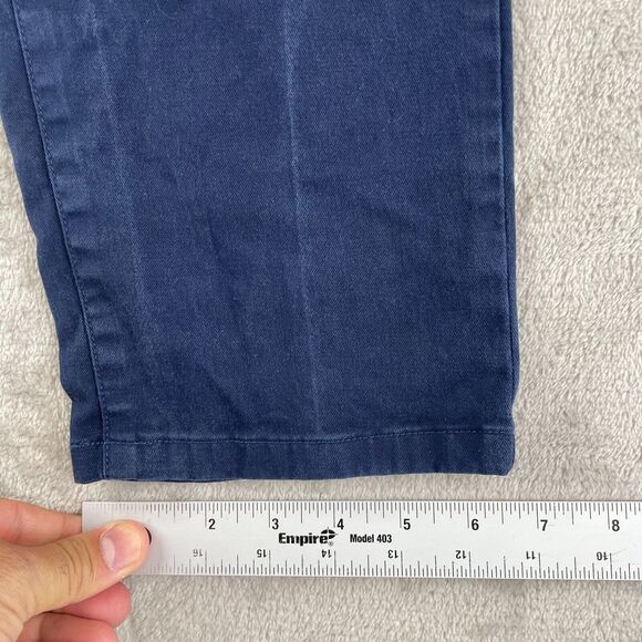 RHONE Everyday Twill 5-Pocket Pants Men 32x32 Navy Blue Slim Straight Fit - Picture 12 of 15